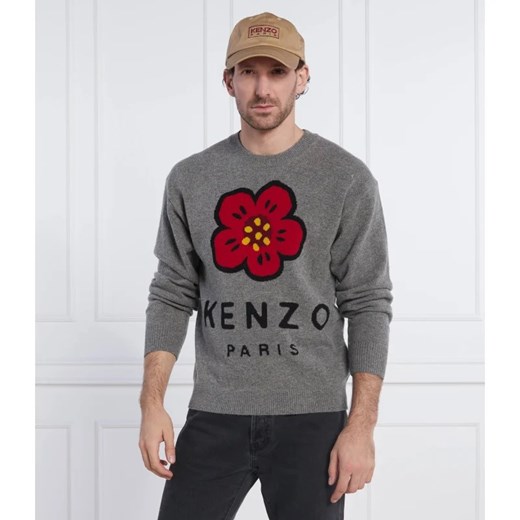 Kenzo Wełniany sweter PARIS | Regular Fit ze sklepu Gomez Fashion Store w kategorii Swetry męskie - zdjęcie 163971284