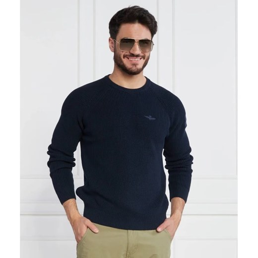Aeronautica Militare Sweter | Regular Fit Aeronautica Militare XXL Gomez Fashion Store okazja