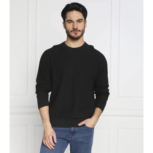 Sweter męski czarny Calvin Klein 