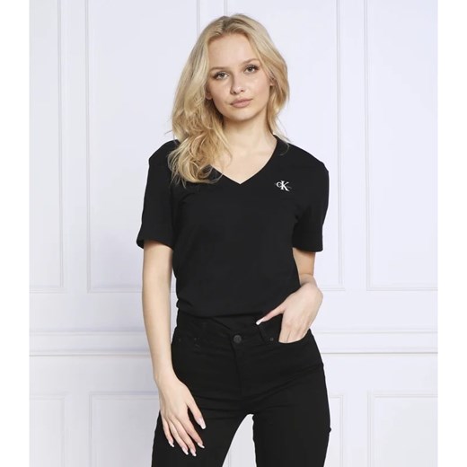 CALVIN KLEIN JEANS T-shirt MICRO MONOLOGO | Slim Fit XS Gomez Fashion Store