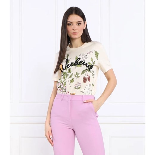 Weekend MaxMara T-shirt | Regular Fit ze sklepu Gomez Fashion Store w kategorii Bluzki damskie - zdjęcie 163971671