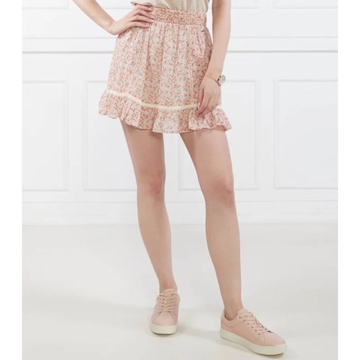 Spódnica Pepe Jeans beżowa mini