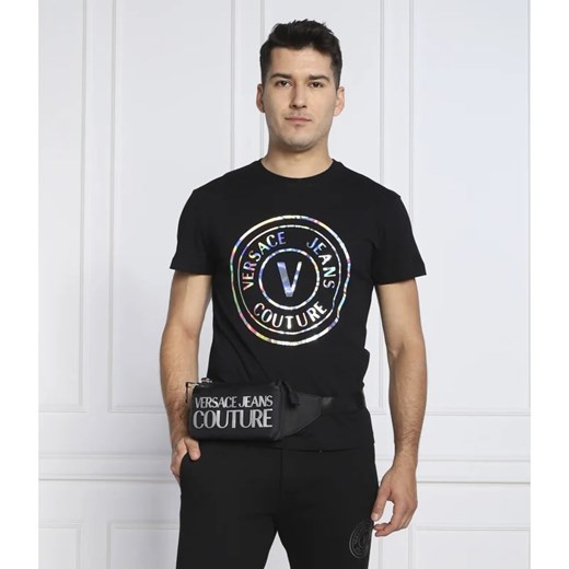 T-shirt męski Versace Jeans z krótkim rękawem