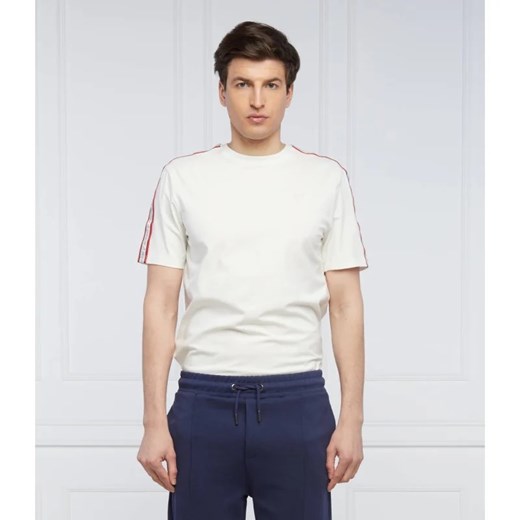 T-shirt męski Guess biały z krótkim rękawem z elastanu casual 