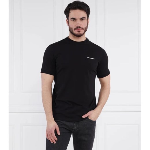 Karl Lagerfeld T-shirt | Regular Fit Karl Lagerfeld M wyprzedaż Gomez Fashion Store