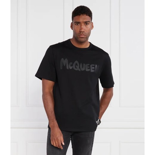 Alexander McQueen T-shirt | Regular Fit ze sklepu Gomez Fashion Store w kategorii T-shirty męskie - zdjęcie 163972432