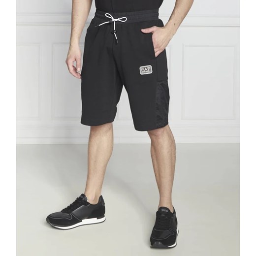 EA7 Szorty | Regular Fit XXXL promocyjna cena Gomez Fashion Store