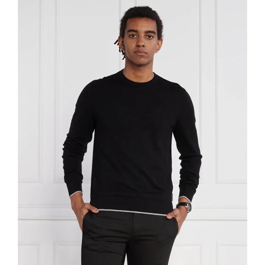 Armani Exchange Sweter | Regular Fit | z dodatkiem kaszmiru Armani Exchange S wyprzedaż Gomez Fashion Store