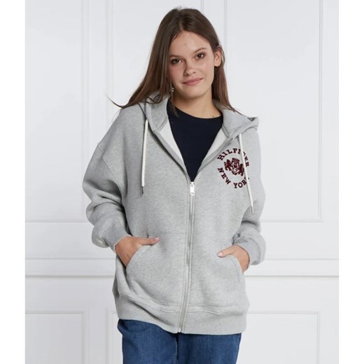 Tommy Hilfiger Bluza VARSITY LONG ZIP UP | Relaxed fit Tommy Hilfiger S Gomez Fashion Store