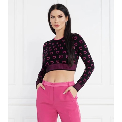 Pinko Sweter | Cropped Fit ze sklepu Gomez Fashion Store w kategorii Swetry damskie - zdjęcie 163972733