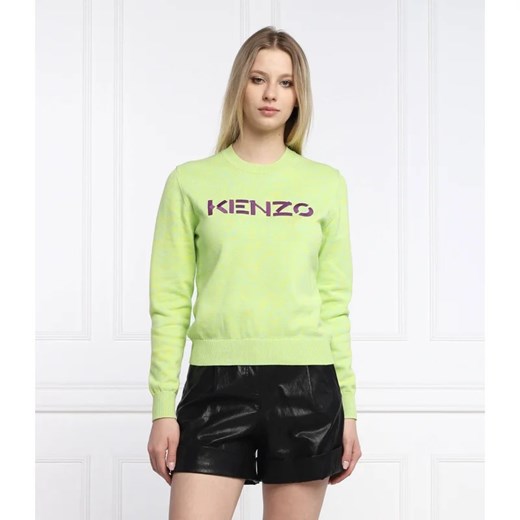 Kenzo Sweter | Regular Fit ze sklepu Gomez Fashion Store w kategorii Swetry damskie - zdjęcie 163972942