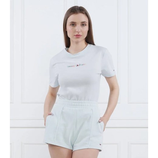 Tommy Jeans T-shirt | Regular Fit ze sklepu Gomez Fashion Store w kategorii Bluzki damskie - zdjęcie 163972960