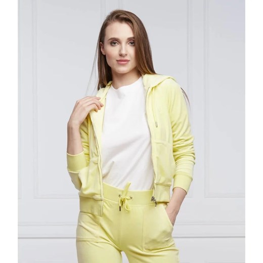 Bluza damska Juicy Couture żółta z elastanu 
