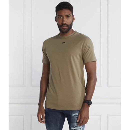 OFF-WHITE T-shirt | Regular Fit M wyprzedaż Gomez Fashion Store