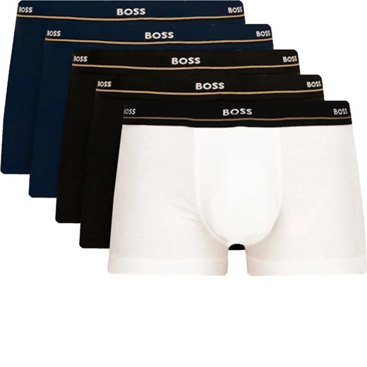 BOSS BLACK Bokserki 5-pack Trunk 5P Essential M promocyjna cena Gomez Fashion Store