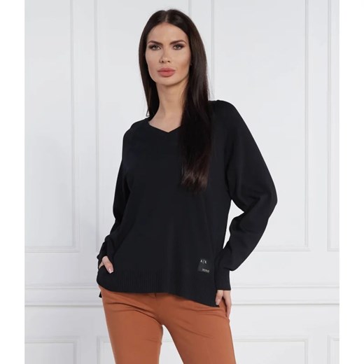 Sweter damski Armani Exchange z wiskozy