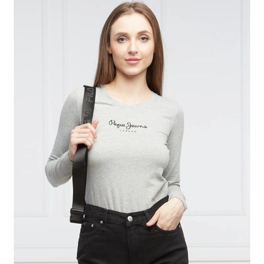 Bluzka damska Pepe Jeans szara