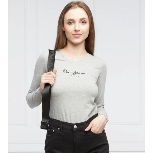 Pepe Jeans London Bluzka NEW VIRGINIA | Slim Fit ze sklepu Gomez Fashion Store w kategorii Bluzki damskie - zdjęcie 163973761
