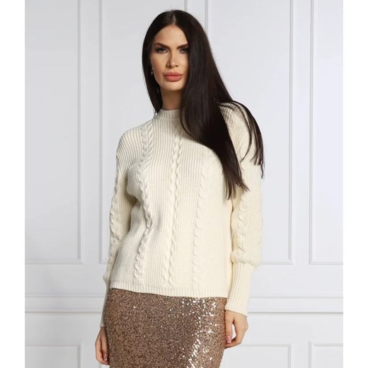 Patrizia Pepe Sweter | Regular Fit ze sklepu Gomez Fashion Store w kategorii Swetry damskie - zdjęcie 163973960