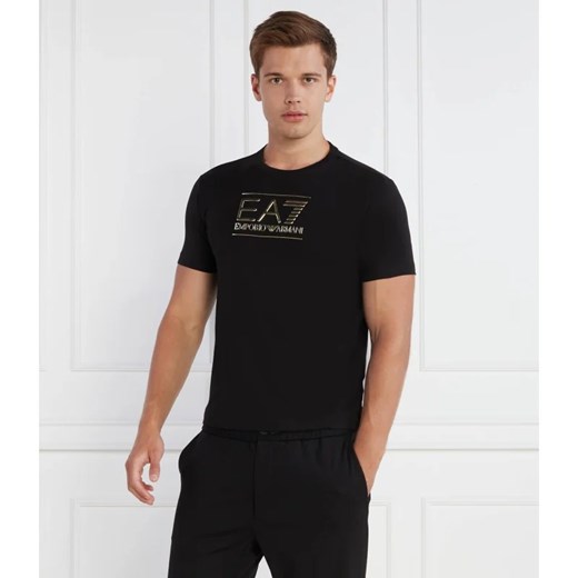 EA7 T-shirt | Regular Fit S okazja Gomez Fashion Store