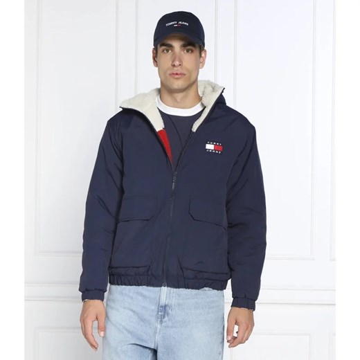 Tommy Jeans Dwustronna kurtka SHERPA | Relaxed fit Tommy Jeans XL Gomez Fashion Store