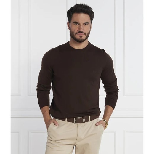 BOSS BLACK Wełniany sweter Botto-L | Regular Fit S promocyjna cena Gomez Fashion Store