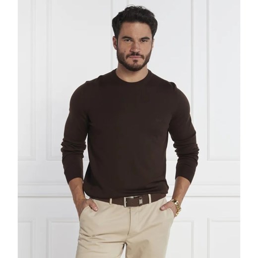 BOSS BLACK Wełniany sweter Botto-L | Regular Fit ze sklepu Gomez Fashion Store w kategorii Swetry męskie - zdjęcie 163974180