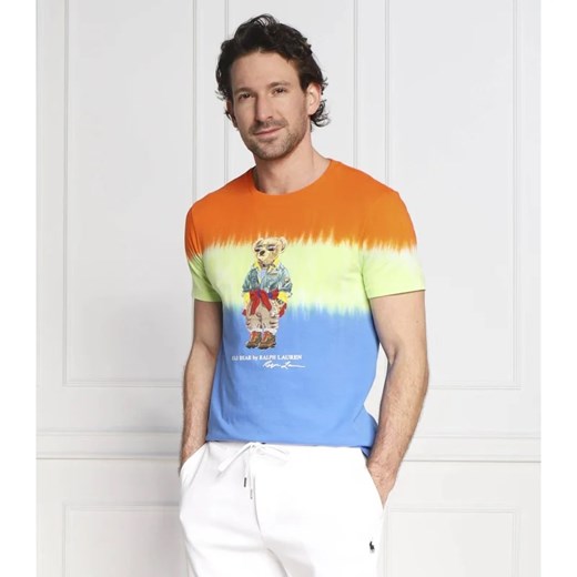 T-shirt męski wielokolorowy Polo Ralph Lauren 
