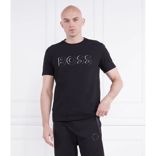 T-shirt męski BOSS HUGO z napisami