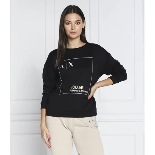 Armani Exchange Bluza | Regular Fit ze sklepu Gomez Fashion Store w kategorii Bluzy damskie - zdjęcie 163974812