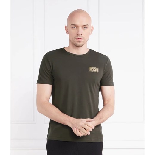 EA7 T-shirt | Regular Fit ze sklepu Gomez Fashion Store w kategorii T-shirty męskie - zdjęcie 163974871