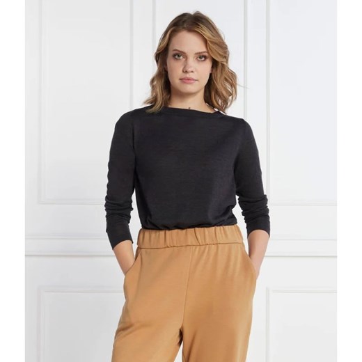 Max Mara Leisure Wełniany sweter | Regular Fit L Gomez Fashion Store