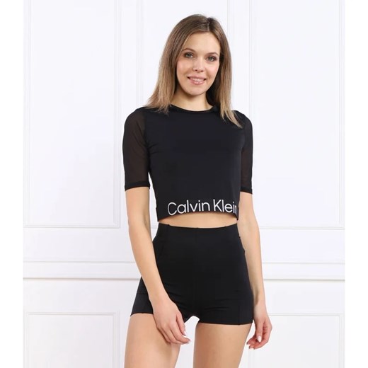 Calvin Klein Performance T-shirt | Cropped Fit ze sklepu Gomez Fashion Store w kategorii Bluzki damskie - zdjęcie 163975003