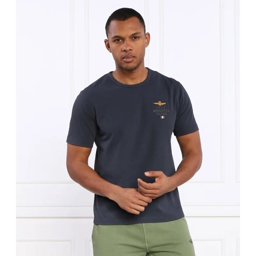 Aeronautica Militare T-shirt | Comfort fit Aeronautica Militare XXL wyprzedaż Gomez Fashion Store