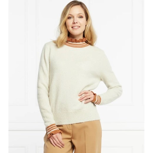Silvian Heach Wełniany sweter | Loose fit S okazja Gomez Fashion Store