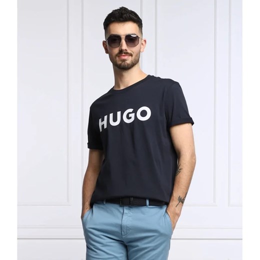 HUGO T-shirt Dulivio | Regular Fit L wyprzedaż Gomez Fashion Store