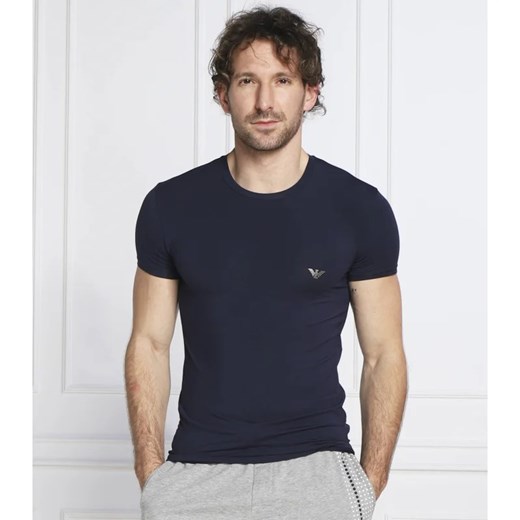 T-shirt męski Emporio Armani z elastanu