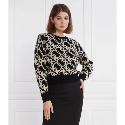 Pinko Wełniany sweter | Regular Fit ze sklepu Gomez Fashion Store w kategorii Swetry damskie - zdjęcie 163975560