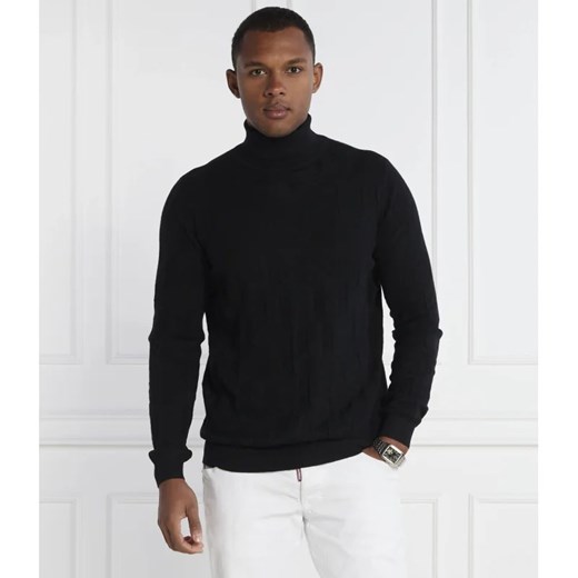 Karl Lagerfeld Wełniany golf ROLLNECK | Regular Fit ze sklepu Gomez Fashion Store w kategorii Swetry męskie - zdjęcie 163975803