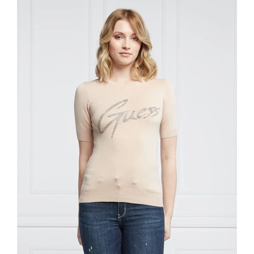GUESS JEANS Sweter ODETTA | Slim Fit XL promocja Gomez Fashion Store