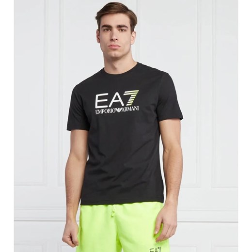 EA7 T-shirt | Regular Fit ze sklepu Gomez Fashion Store w kategorii T-shirty męskie - zdjęcie 163976293