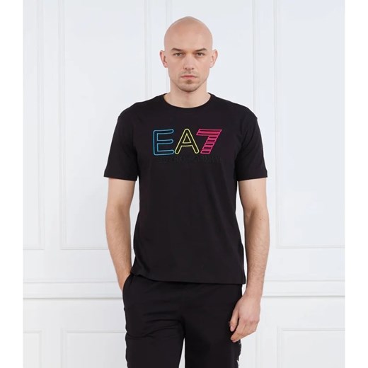 EA7 T-shirt | Regular Fit ze sklepu Gomez Fashion Store w kategorii T-shirty męskie - zdjęcie 163976342