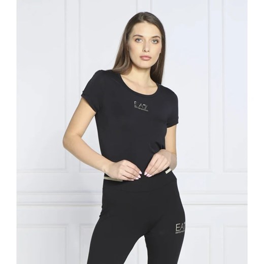 Bluzka damska Emporio Armani z krótkim rękawem casual 