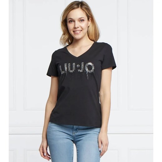 Liu Jo Sport T-shirt | Regular Fit M wyprzedaż Gomez Fashion Store