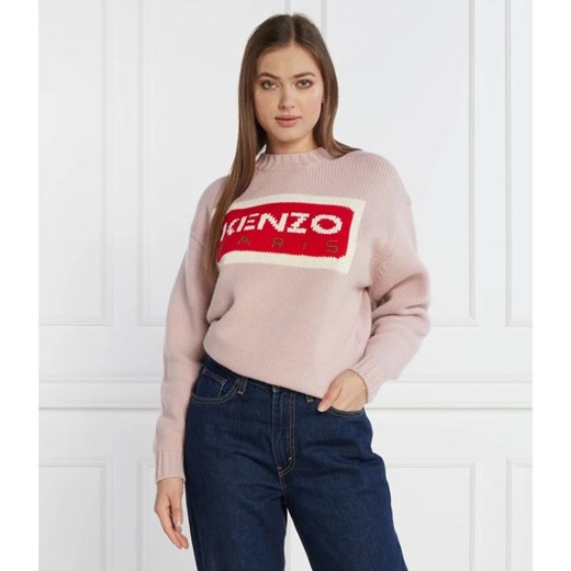 Kenzo Wełniany sweter | Regular Fit ze sklepu Gomez Fashion Store w kategorii Swetry damskie - zdjęcie 163976873