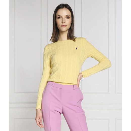 POLO RALPH LAUREN Wełniany sweter | Regular Fit | z dodatkiem kaszmiru Polo Ralph Lauren XS okazja Gomez Fashion Store