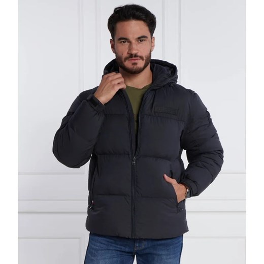 Kurtka męska Tommy Hilfiger z poliamidu na zimę 