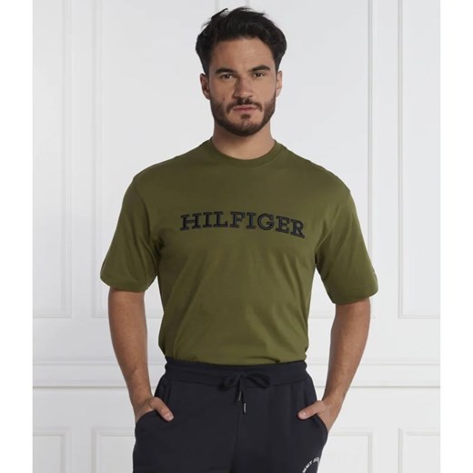 T-shirt męski Tommy Hilfiger młodzieżowy z krótkim rękawem