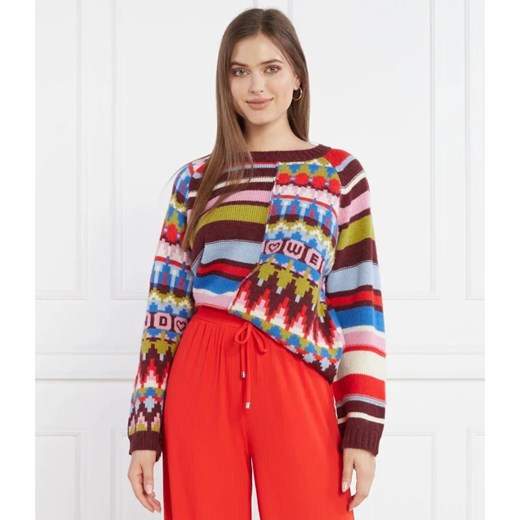 Wielokolorowy sweter damski Weekend Maxmara 