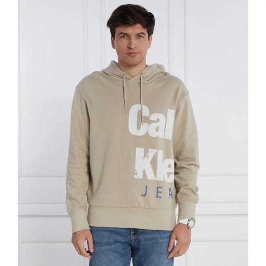 Bluza męska Calvin Klein z napisami bawełniana młodzieżowa